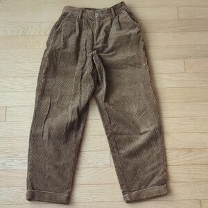 Vintage G.H. Bass & Co Baggy Mustard Cords size 6